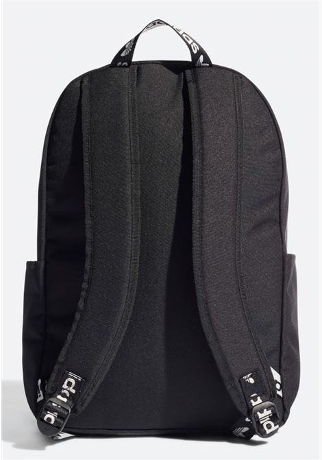 Black Trefoil backpack for men and women ADIDAS ORIGINALS | H35596.
